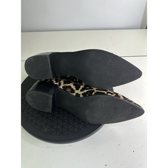 Treasure and Bond Leopard Print Cowhide Ankle Boot Sz 10 M Ankle Booties - Picture 6 of 8